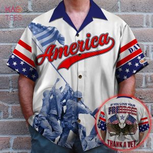 Veteran If You Love Your Freedom Thank A Vet, Personalized Hawaiian Shirt