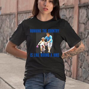 Biden Falls Off Bike Funny Joe Biden Falling Off His Bicycle Shirt