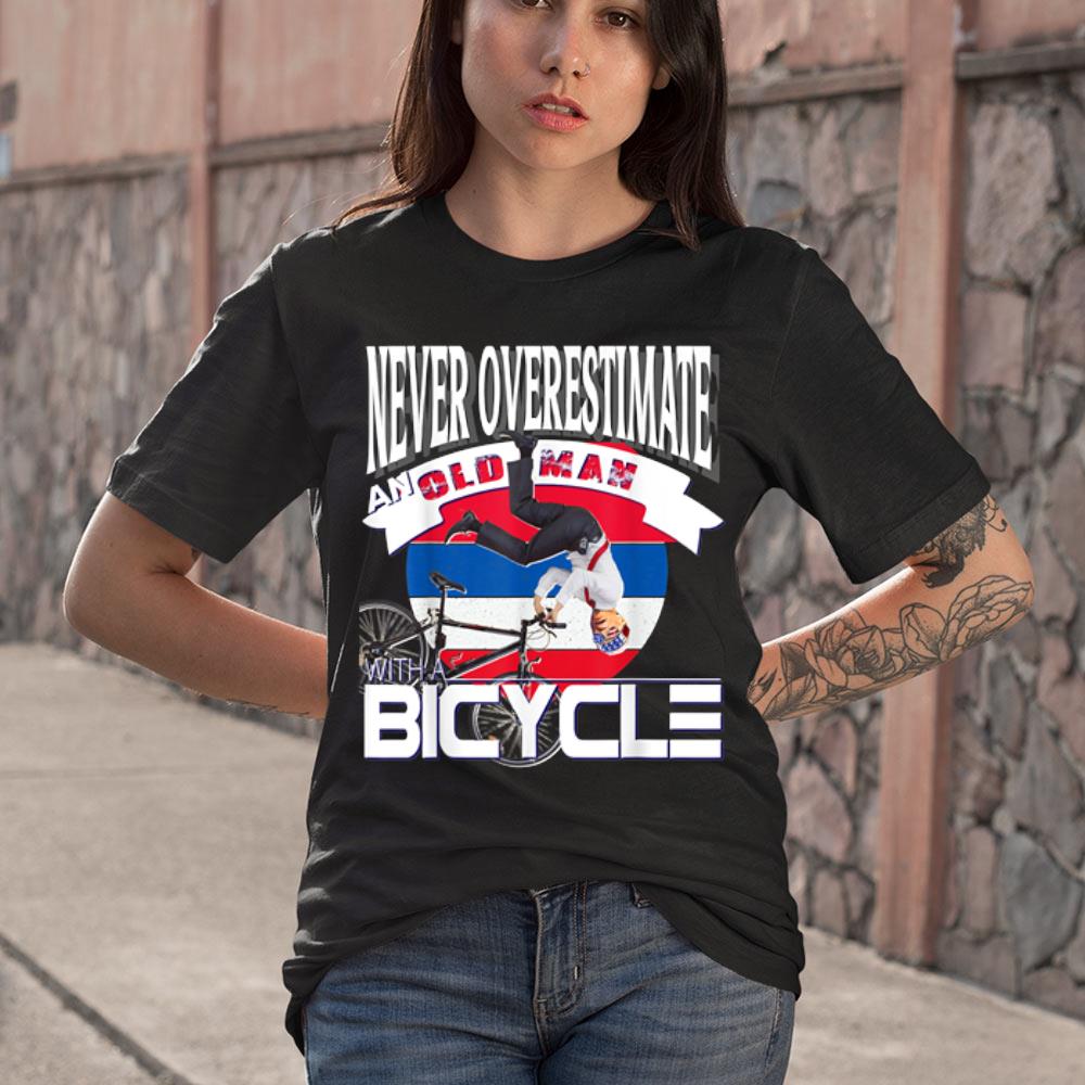 Joe Biden Bicycle Crash Bike Wreck I'm Good RIDIN With Biden Shirt Joe Biden Bicycle Crash Bike Wreck I'm Good RIDIN With Biden Shirt