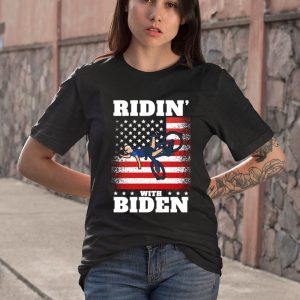 Joe Biden Falling With Biden Funny Ridin With Biden Sweatshirt Shirt