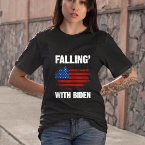 Joe Biden Falling With Biden Funny Riding With Biden Tank Top Shirt
