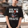 Running The Country Is Like Riding A Bike Flag Biden Falls Shirt