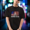 Mens Patriotic Boxer Dad American Flag 4th Of July Shirt