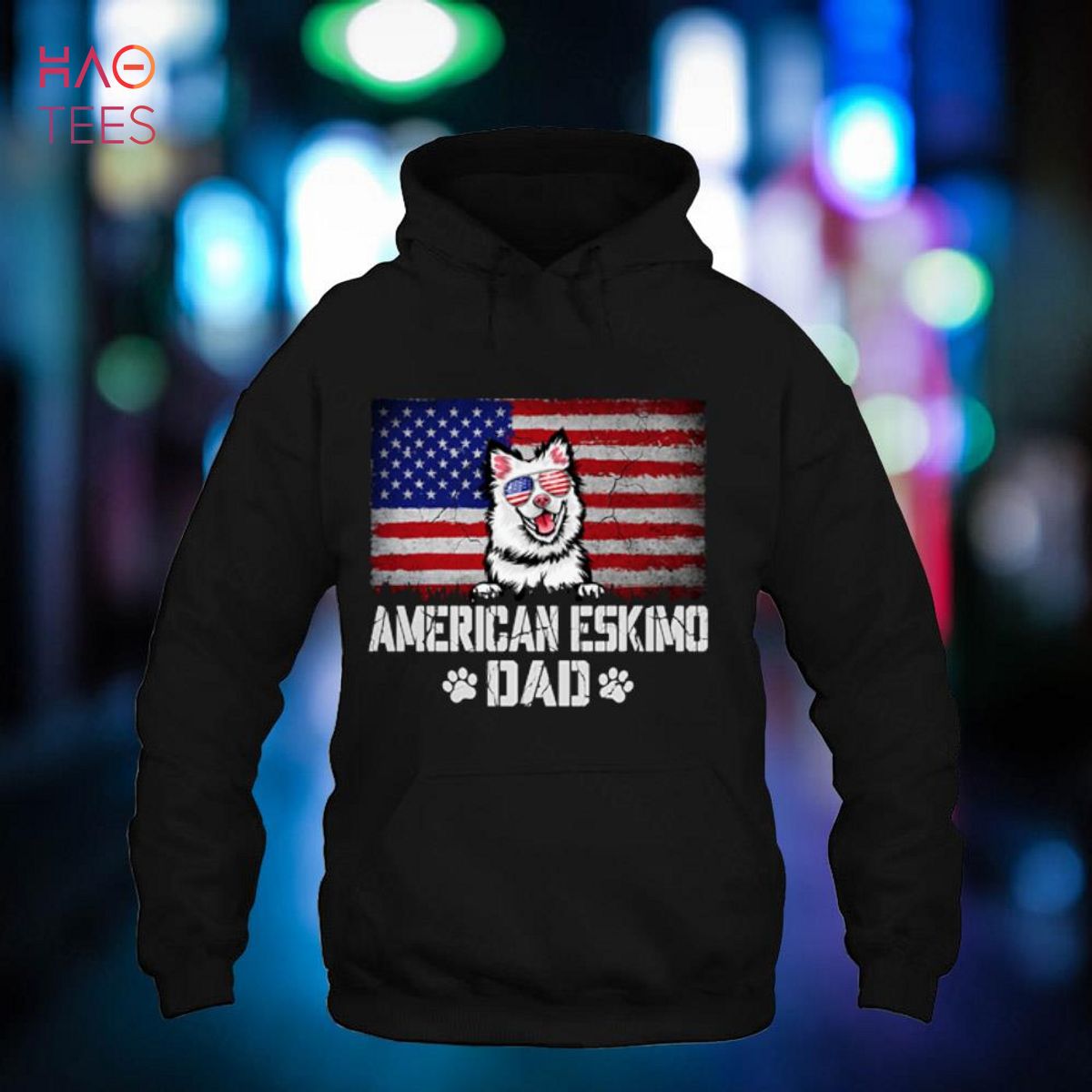 Patriotic American Eskimo Dad American Flag 4th Of July Shirt Patriotic American Eskimo Dad American Flag 4th Of July Shirt