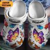 Butterfly Face Personalized Clogs Shoes