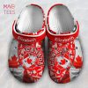 Canada Flag Maple Leaf Personalized Clog Shoes