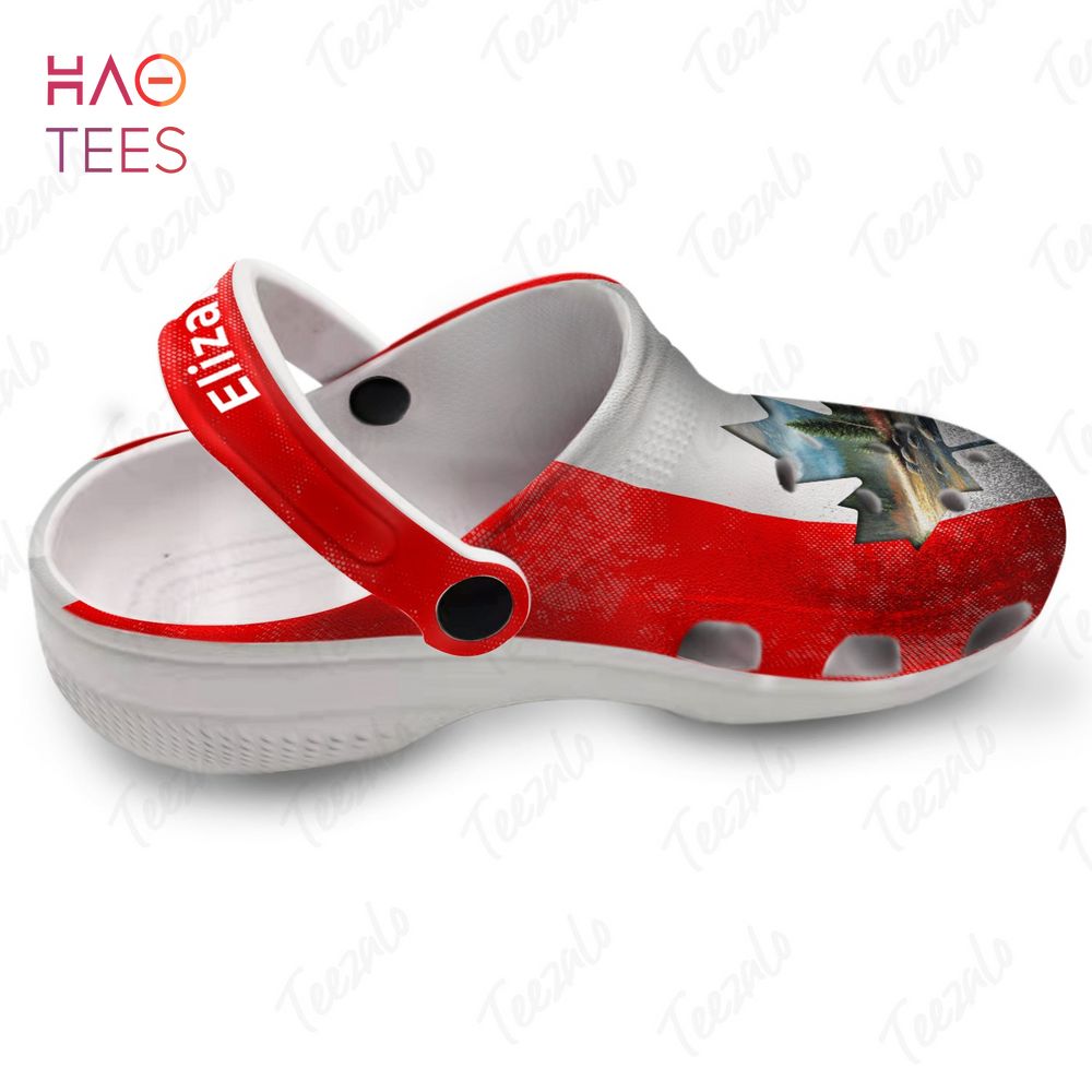 Canada Flag Scenery In Symbol Personalized Clogs Shoes Canada Flag Scenery In Symbol Personalized Clogs Shoes
