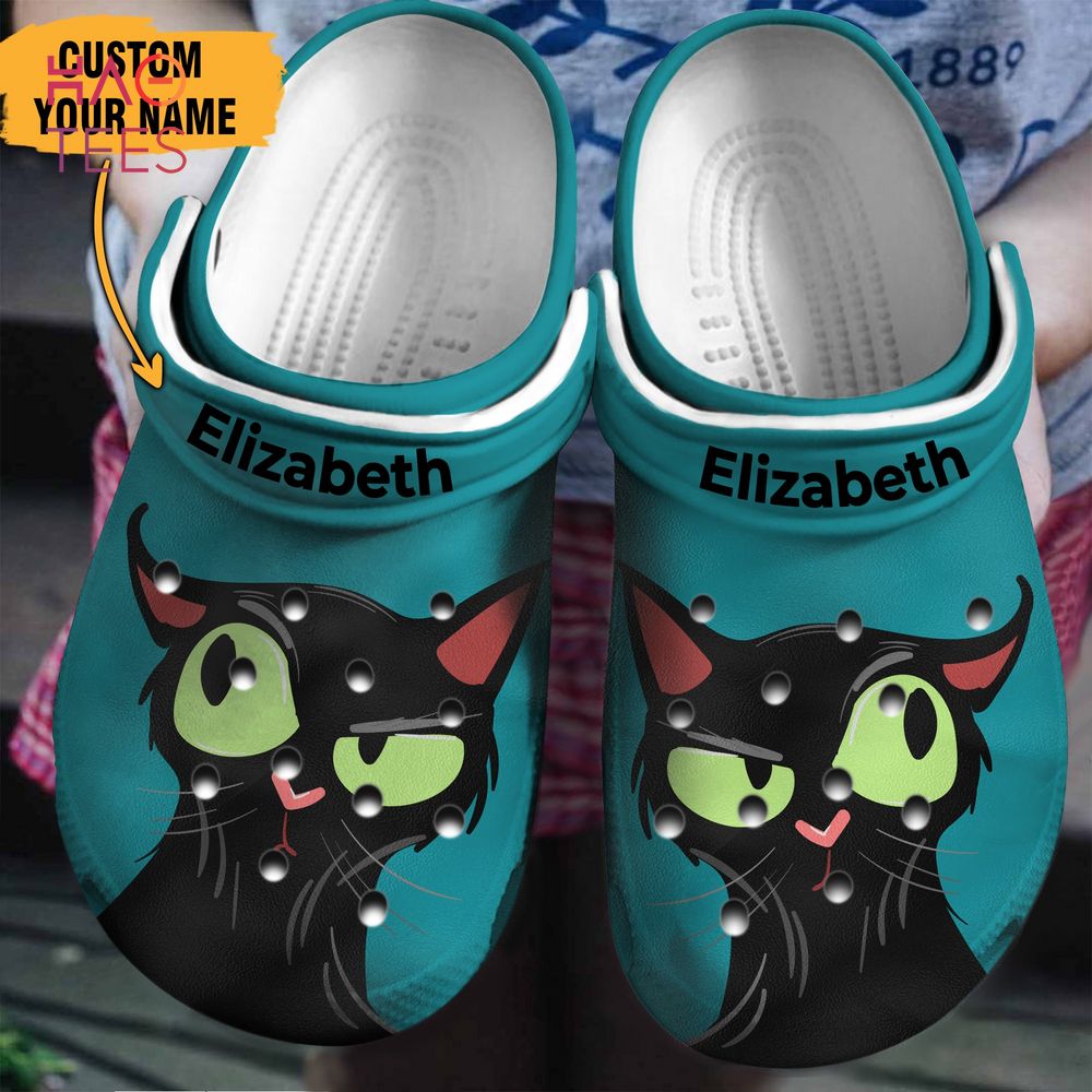 Cat Face Personalized Clogs Shoes