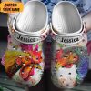 Chicken Flower Clogs Shoes Gifts For Chicken Lovers