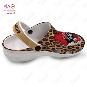 Chicken Personalized Clogs Shoes With Hole Leopard