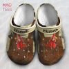 Chicken Personalized Clogs Shoes With Vintage Background