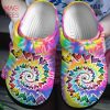 Chicken Personalized Clogs Shoes With Vintage Background