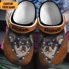 Chicken With Sunflower Personalized Clogs Shoes