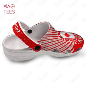 Circle Canada Flag Symbols Personalized Clogs Shoes