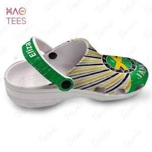 Circle Jamaica Flag Symbols Personalized Clogs Shoes