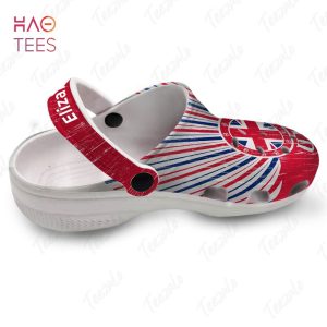 Circle UK Flag Symbols Personalized Clogs Shoes