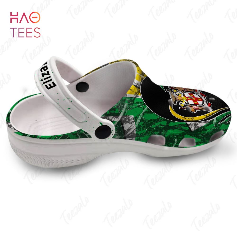 Coat Of Arms Flag Jamaica Camo Pattern Personalized Clogs Shoes Coat Of Arms Flag Jamaica Camo Pattern Personalized Clogs Shoes