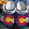 Coat Of Arms Flag UK Camo Pattern Personalized Clogs Shoes Coat Of Arms Flag UK Camo Pattern Personalized Clogs Shoes