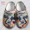 Cow Floral Print Personalized Clogs Shoes For Cow Lovers