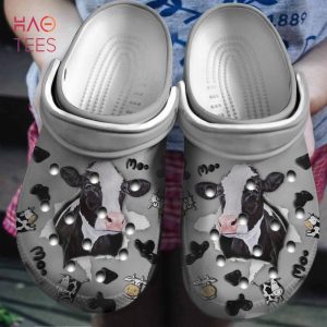 Cow Hole Clogs Shoes