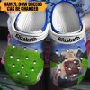 Cow Personalized Clogs Shoes With Name Flower Tropical