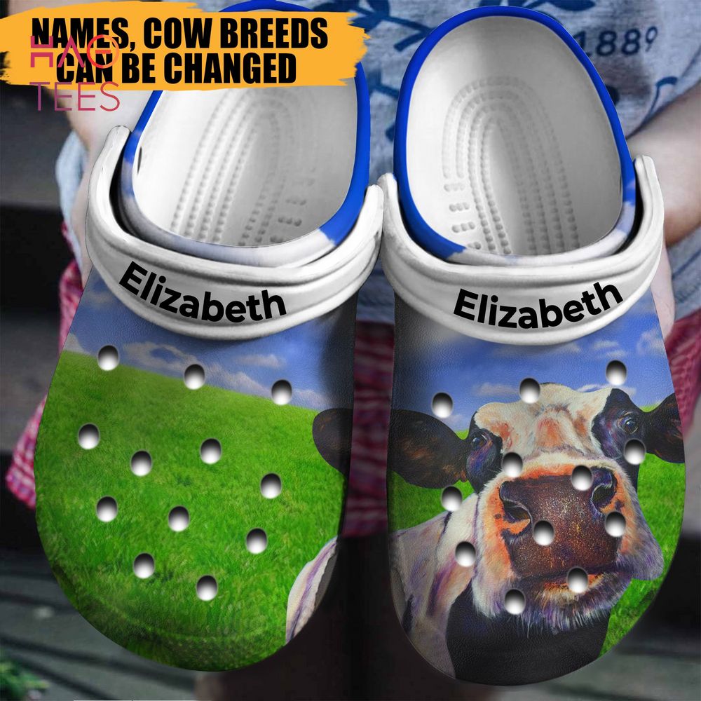 Cow Personalized Clogs Shoes Gift For Cow Lovers Cow Personalized Clogs Shoes Gift For Cow Lovers