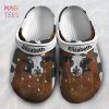 Cow Personalized Clogs Shoes With Vintage Background
