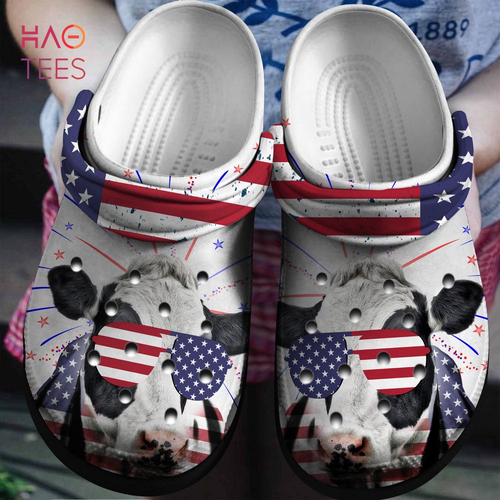 Cow Wear Glasses With American Clogs Shoes Cow Wear Glasses With American Clogs Shoes