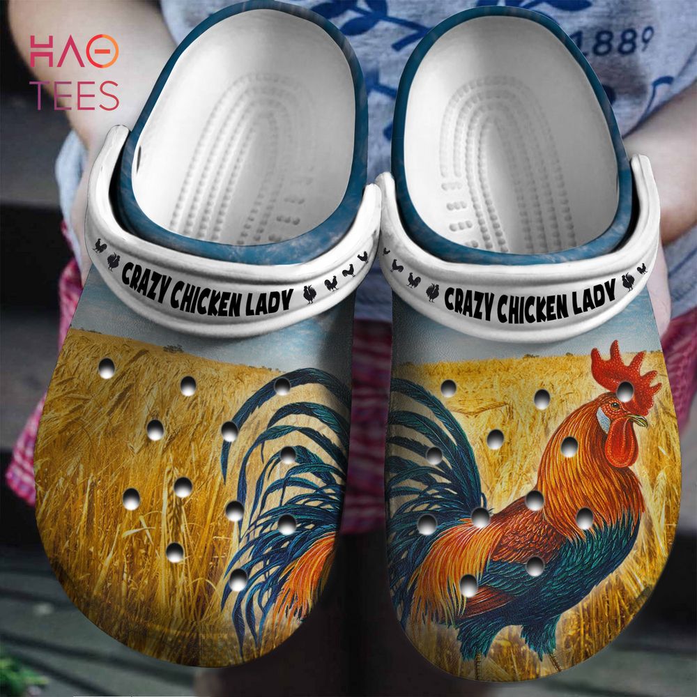 Crazy Chicken Lady Clogs Shoes, Gift for Chicken Lovers Crazy Chicken Lady Clogs Shoes, Gift for Chicken Lovers