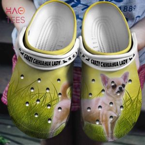Crazy Chihuahua Lady Clogs Shoes, Gift for Chihuahua Lovers