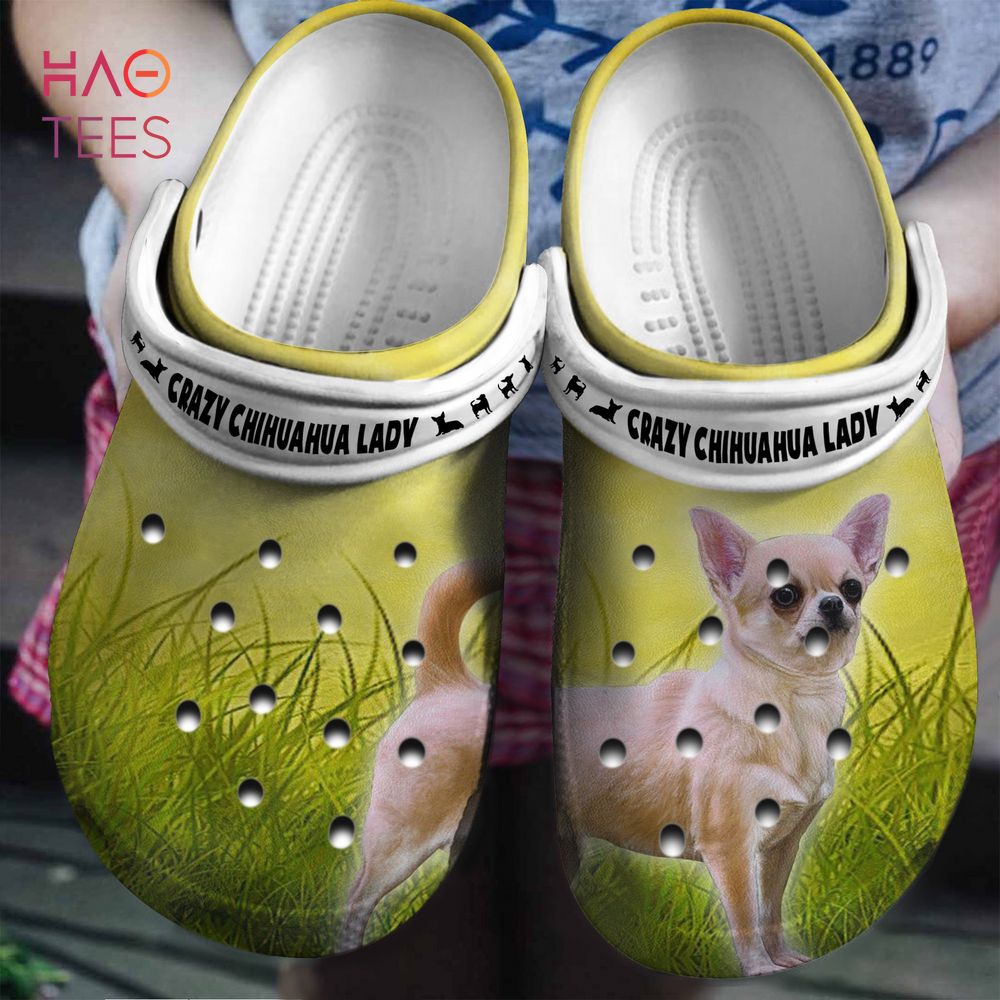 Crazy Chihuahua Lady Clogs Shoes, Gift for Chihuahua Lovers Crazy Chihuahua Lady Clogs Shoes, Gift for Chihuahua Lovers