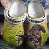 Crazy Dachshund Lady Clogs Shoes, Gift for Dachshund Lovers