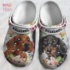 Dachshund Mama In Hole Clogs Shoes