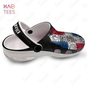 DNA Dominican Flag Dominican Gift Personalized Clogs Shoes