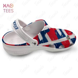 Dominican Flag Personalized Clogs Shoes With Pride