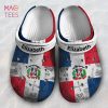 Dominican Flag Personalized Clogs Shoes With Symbols Full Dominican Flag Personalized Clogs Shoes With Symbols Full