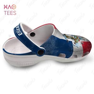Dominican Flag Scenery In Symbol Personalized Clogs Shoes