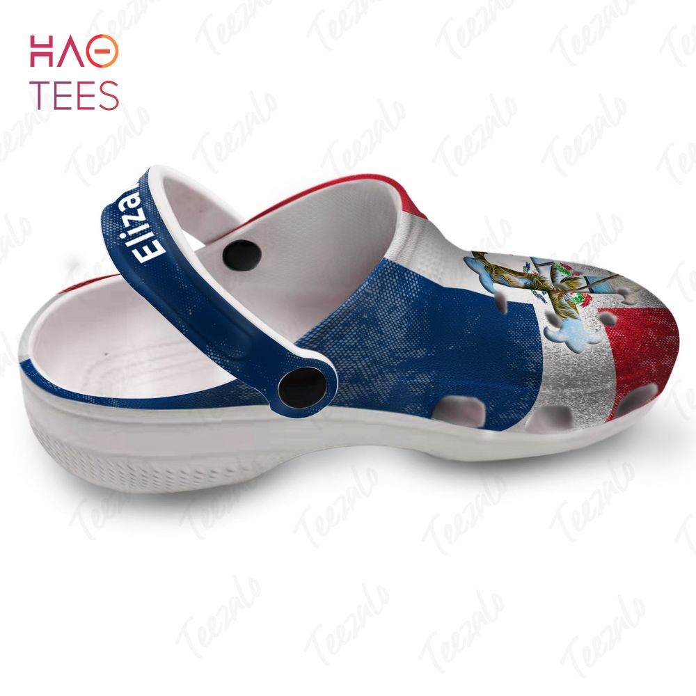 Dominican Flag Scenery In Symbol Personalized Clogs Shoes Dominican Flag Scenery In Symbol Personalized Clogs Shoes