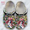 Dominican Foot Bones Personalized Clogs Shoes For Halloween, Dominica Clogs Shoes