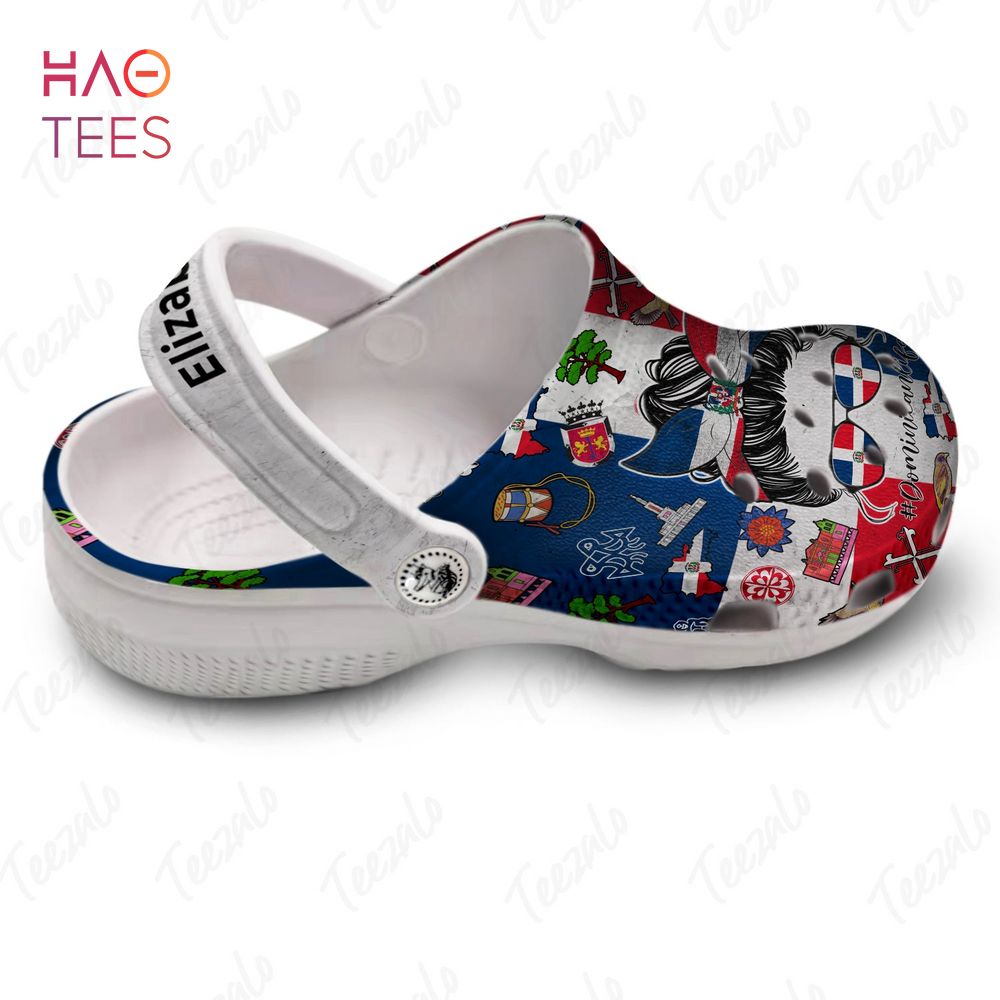 Dominican Life Flag Symbol Personalized Clogs Shoes Dominican Life Flag Symbol Personalized Clogs Shoes