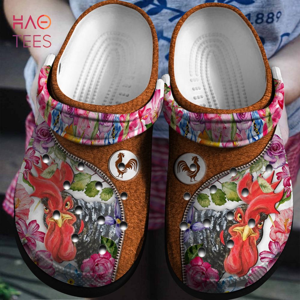 Flowers And Chicken Clogs Shoes Flowers And Chicken Clogs Shoes