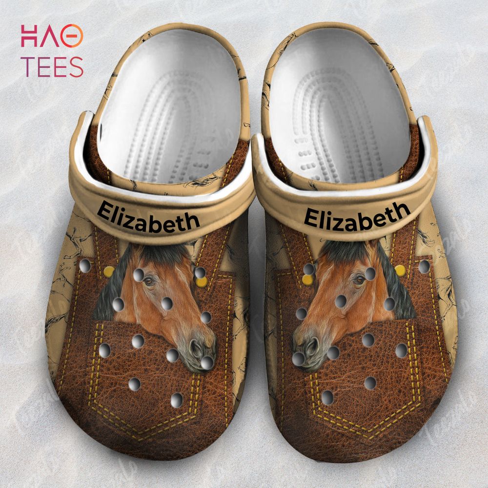 Horse Personalized Clogs Shoes With Pattern