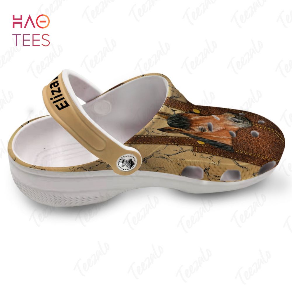 Horse Personalized Clogs Shoes With Pattern