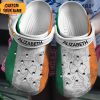 Irish Flag Symbol Clogs Shoes