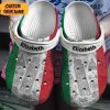 Italy Flag Symbol Clogs Shoes