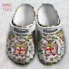 Jamaica Flag Bleached Personalized Clog Shoes