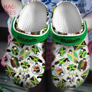 Jamaica Flag Personalized Clog Shoes