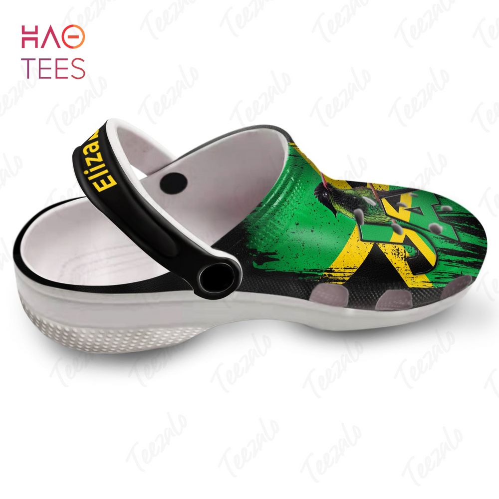 Jamaica JM Flag Personalized Clogs Shoes