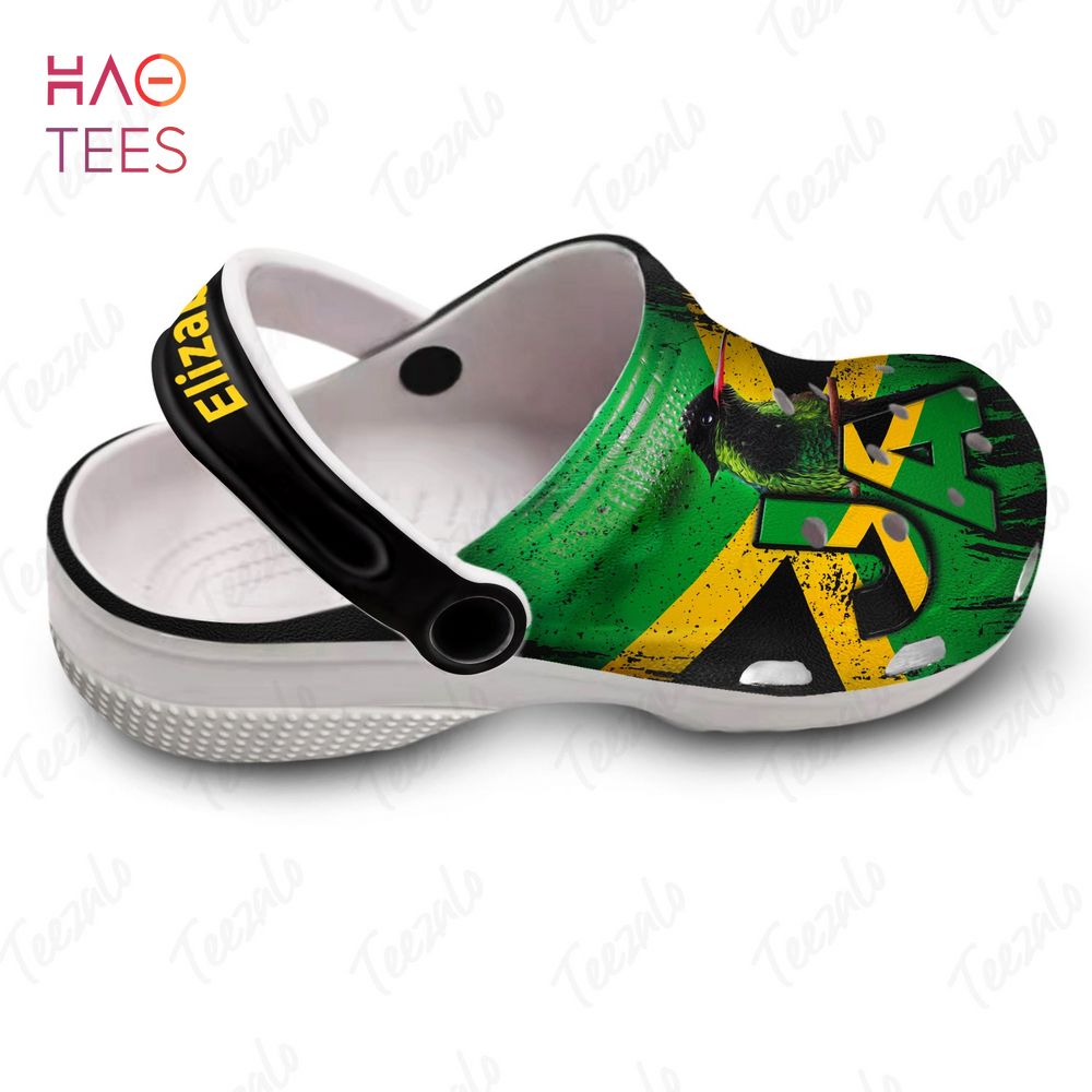 Jamaica JM Flag Personalized Clogs Shoes
