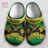 Jamaica Map And Flower Clogs Shoes, Gift For Jamaica Lovers Clogs Shoes